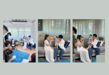 เหมียวหมี่ลูกแม่ตู่ ปิยวดี – พ่อมาวิน ทวีผล ขึ้นแท่นพรีเซ็นเตอร์ครั้งแรก